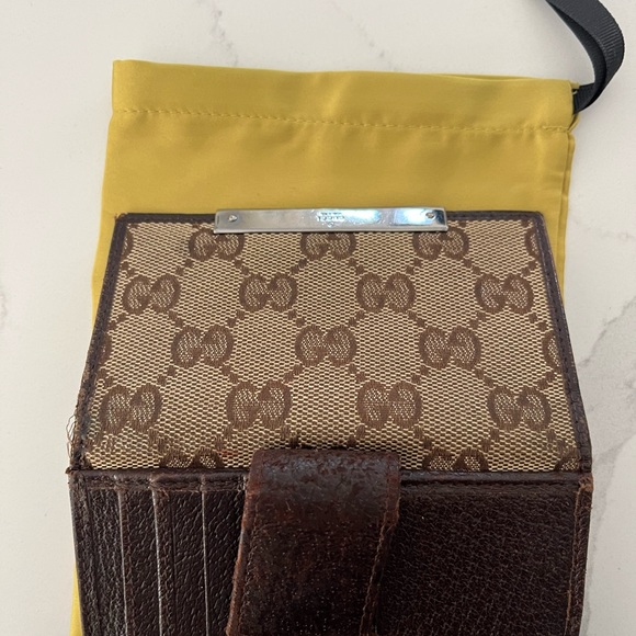 Authentic Gucci fabric and leather bifold wallet - Picture 14 of 14